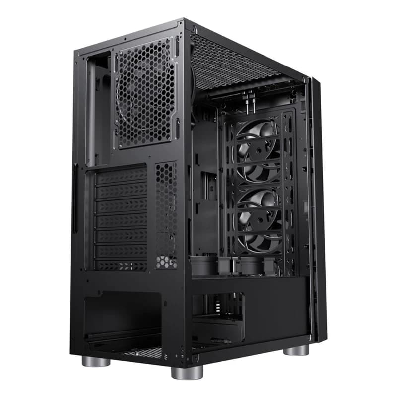 قاب کیس کامپیوتر گیمینگ اوست مدل GT-AV02-BG — تصویر ۳