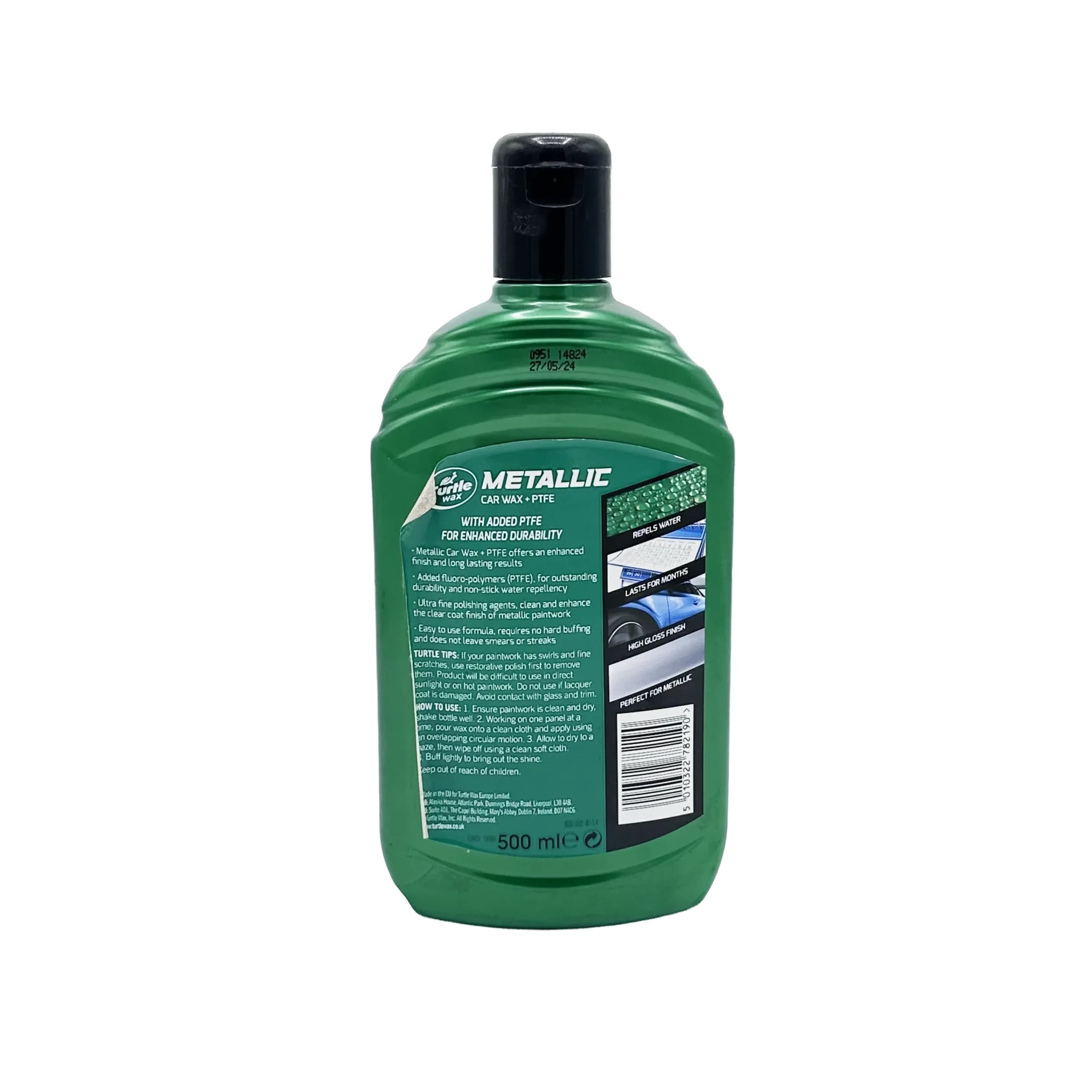 واکس و پولیش ابگریزکننده ترتل مخصوص رنگ متالیک مدل Turtle Wax+PFE — تصویر ۲