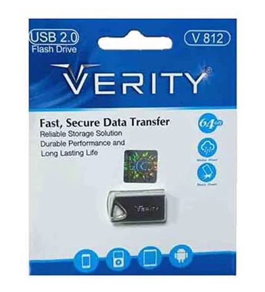 فلش 64 گیگ verity مدل V812 (گارانتی دوساله)