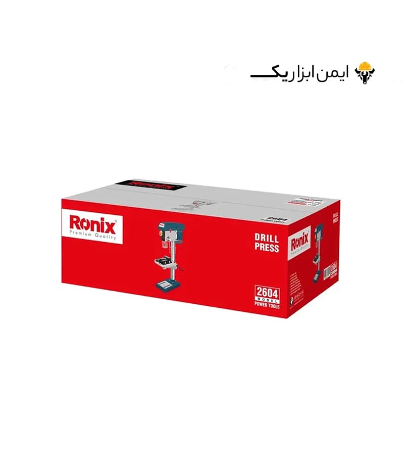 دریل ستونی 16 میلی متری 550 وات رونیکس (Ronix) مدل 2604 — تصویر ۸
