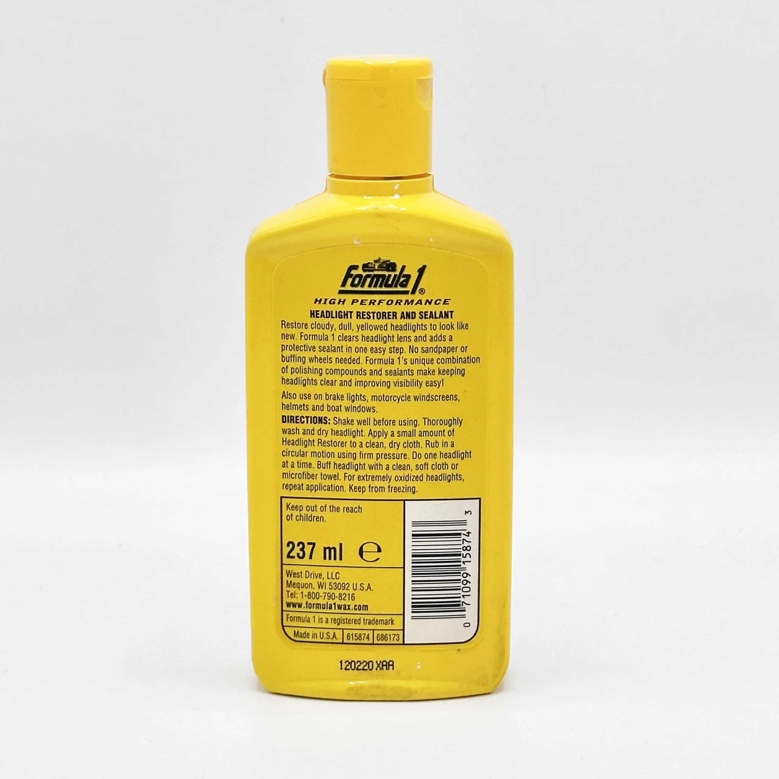 پولیش و ترمیم کننده ی چراغ خودرو فرمول۱ – Formula 1 Headlight Restorer & Sealant — تصویر ۴