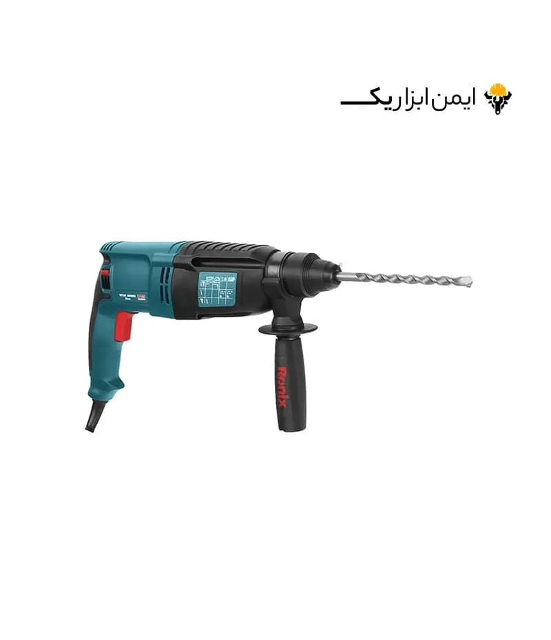 دریل بتن کن 26 میلی متری 850 وات رونیکس (Ronix) مدل 2725 — تصویر ۶