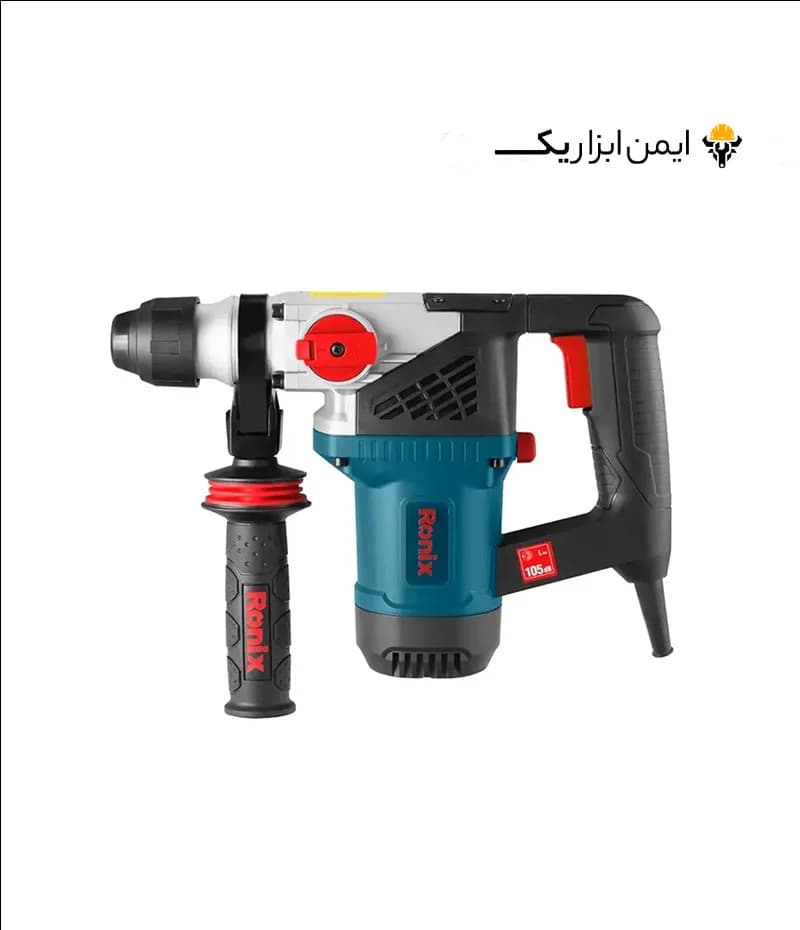 دریل بتن کن 32 میلی متری 1200 وات رونیکس (Ronix) مدل 2711 — تصویر ۹