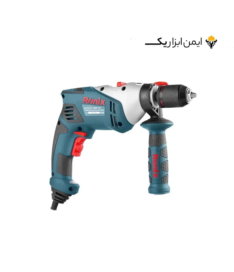 دریل چکشی اتوماتیک 13 میلی متری 650 وات رونیکس (Ronix) مدل 2213