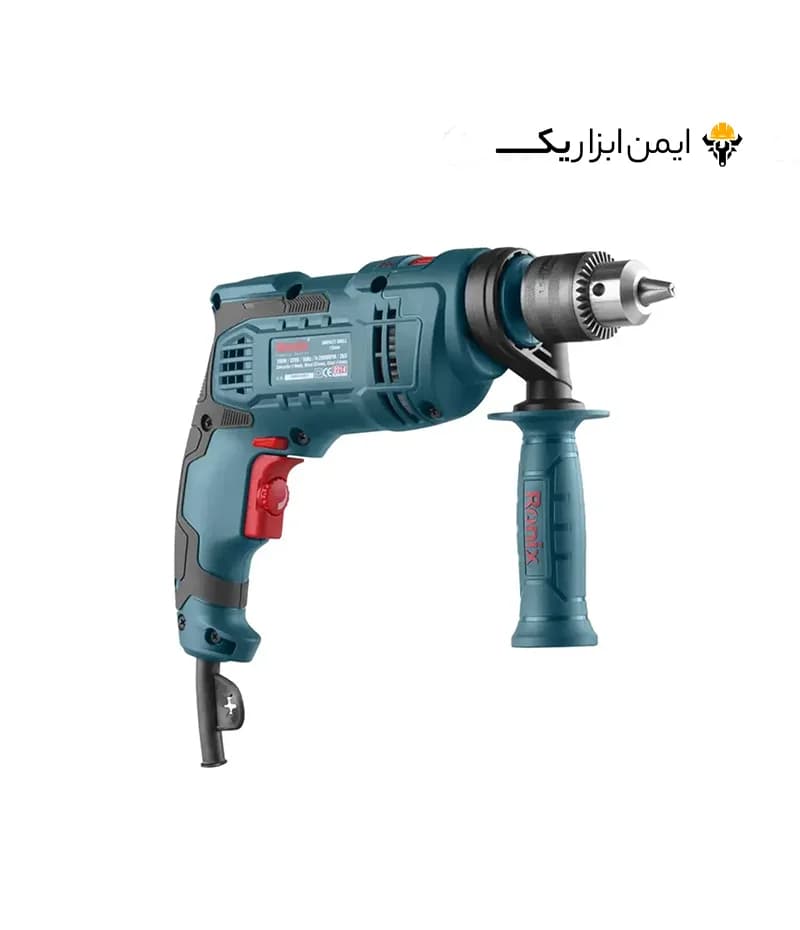 دریل چکشی 13 میلی متری 750 وات رونیکس (Ronix) مدل 2214