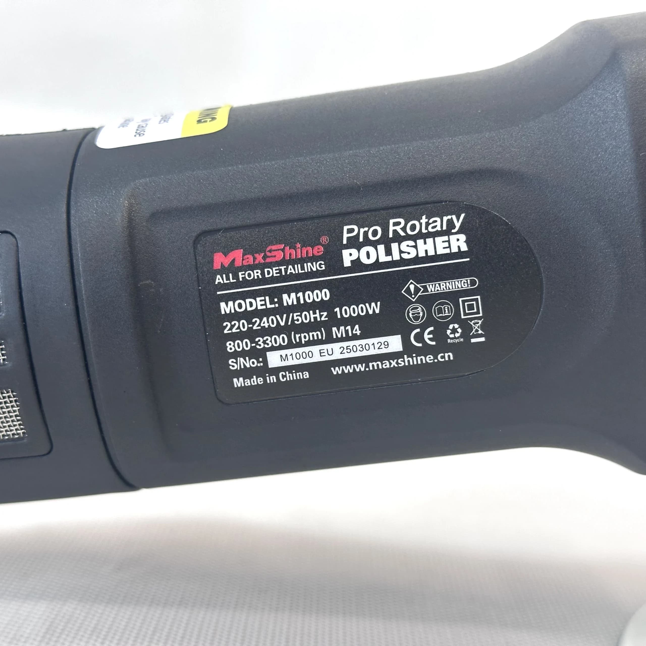 دستگاه پولیش روتاری مكس شاين مدل Maxshine Rotary Polisher M1000 — تصویر ۲