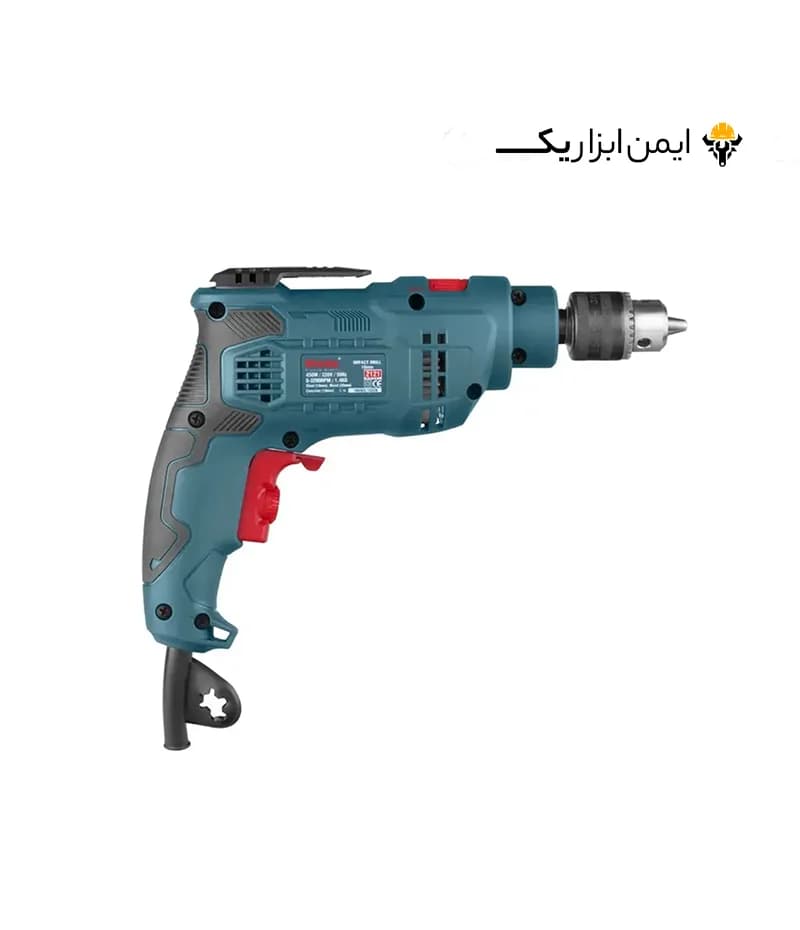 دریل چکشی 10 میلی متری 450 وات رونیکس (Ronix) مدل 2121 — تصویر ۹