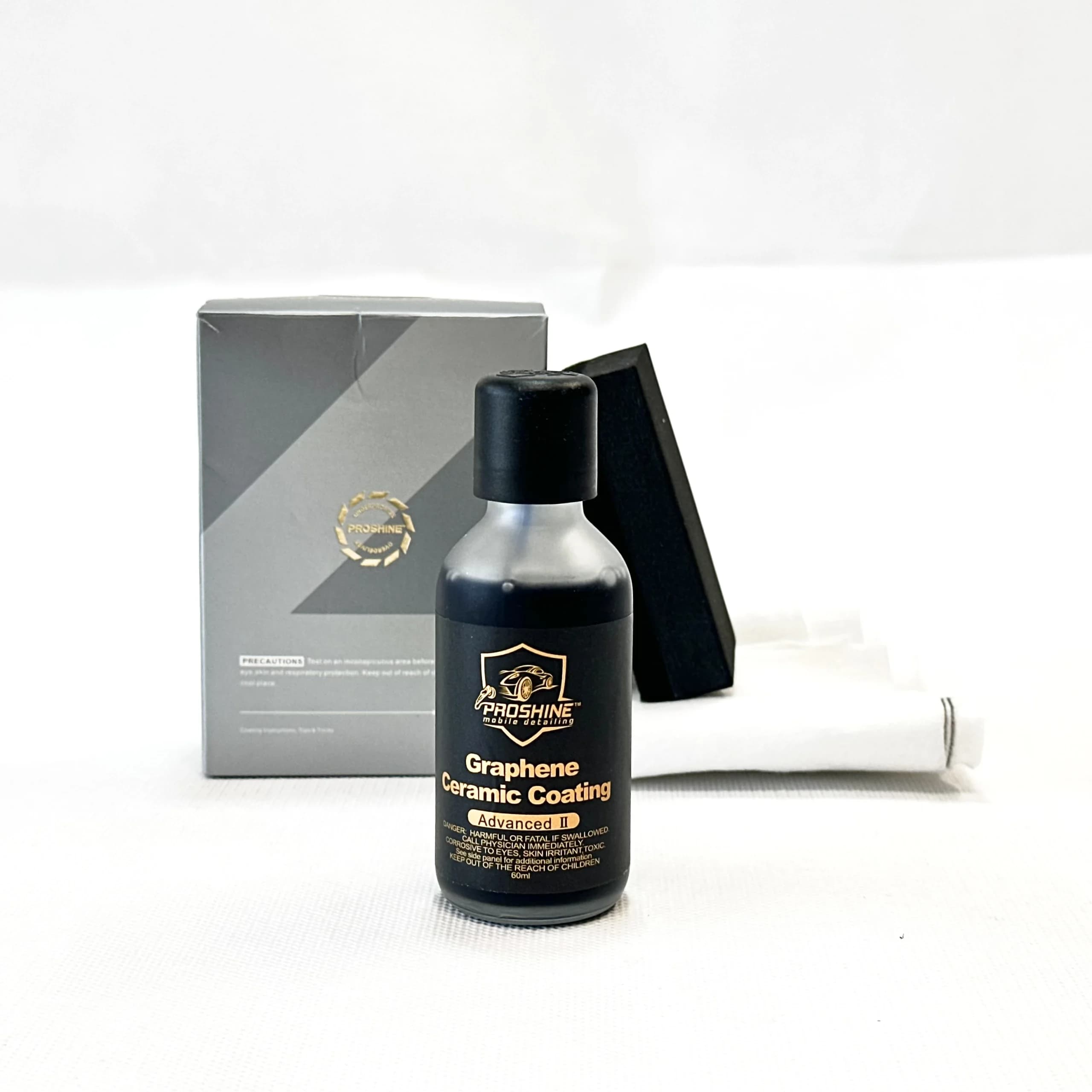 سراميك خودرو گرافینی خودترمیم پروشاین مدل Proshine Graphene advanced Ceramic Coating — تصویر ۲