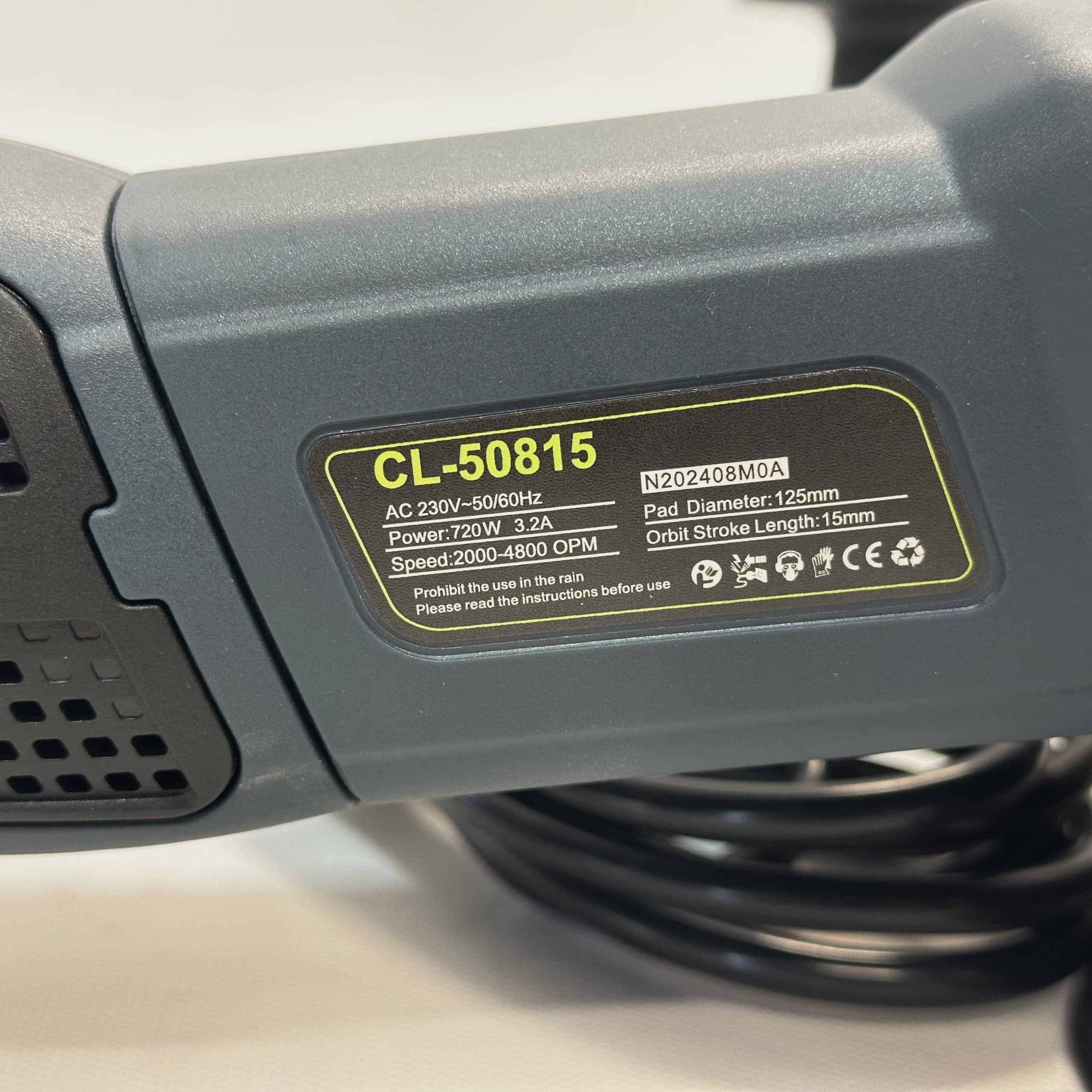 دستگاه اوربیتال کارزگیفت سایز 12/5 – Carsgift Orbital Polisher — تصویر ۲