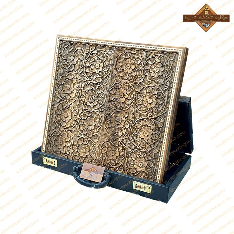 تخته نرد منبت گل و بوته سفارشی — تصویر ۱۰
