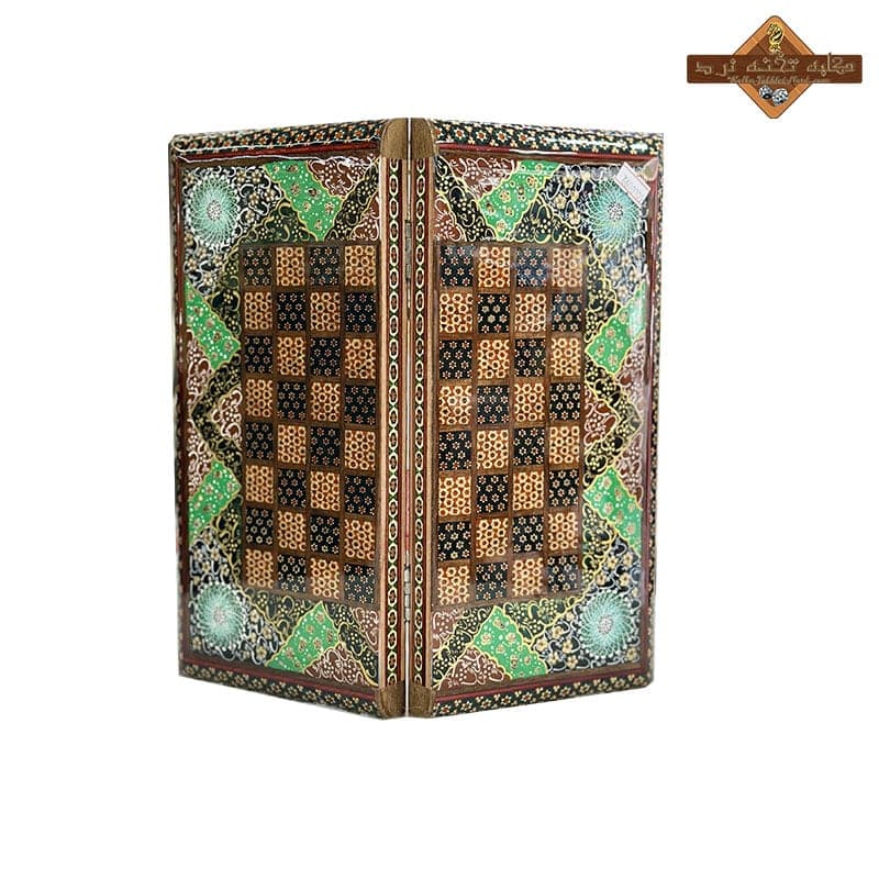 تخته نرد خاتم 30 سانتی داخل راش