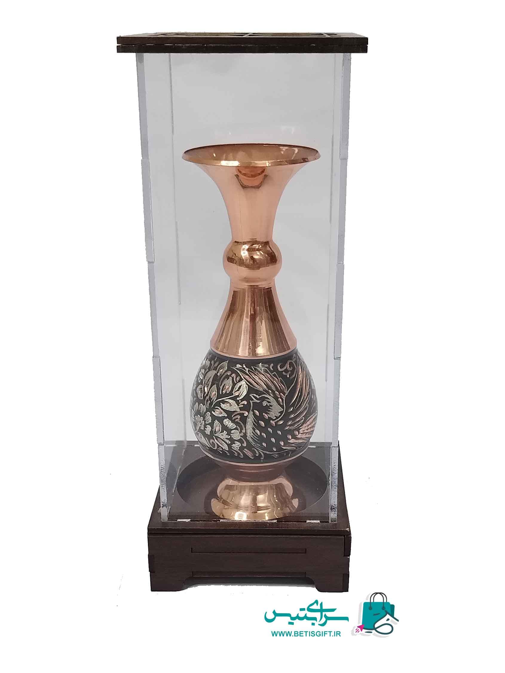پک گلدان الماس نقره