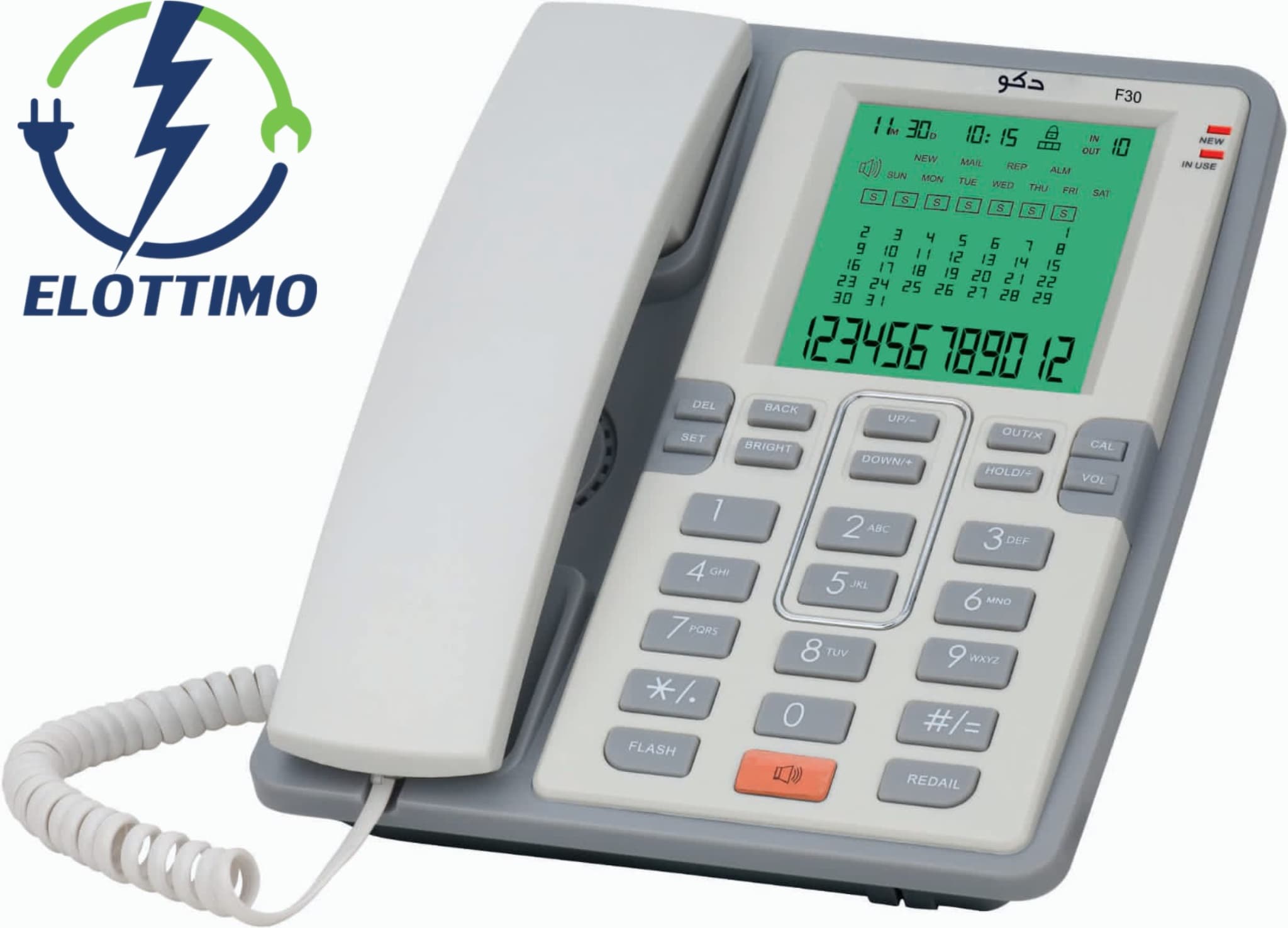 تلفن رومیزی دکو مدل F30 — تصویر ۲