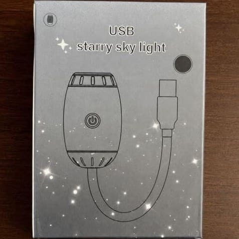 چراغ خواب کهکشانی USB مدل Starry Sky — تصویر ۵