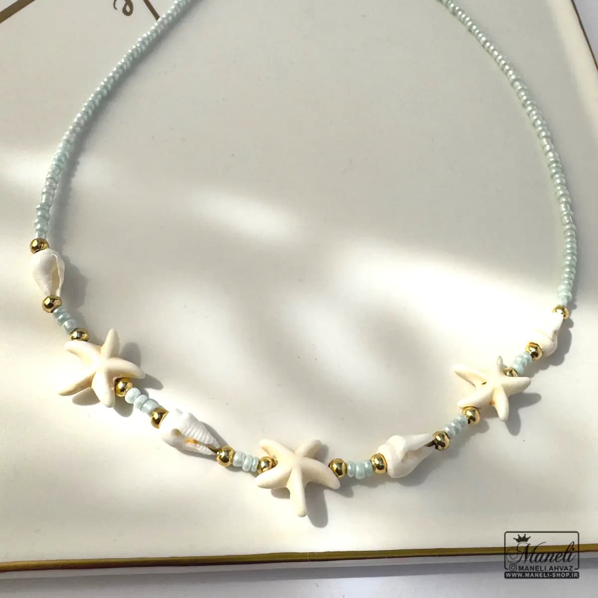 گردنبند دخترانه ستاره و صدف دریایی — تصویر ۴