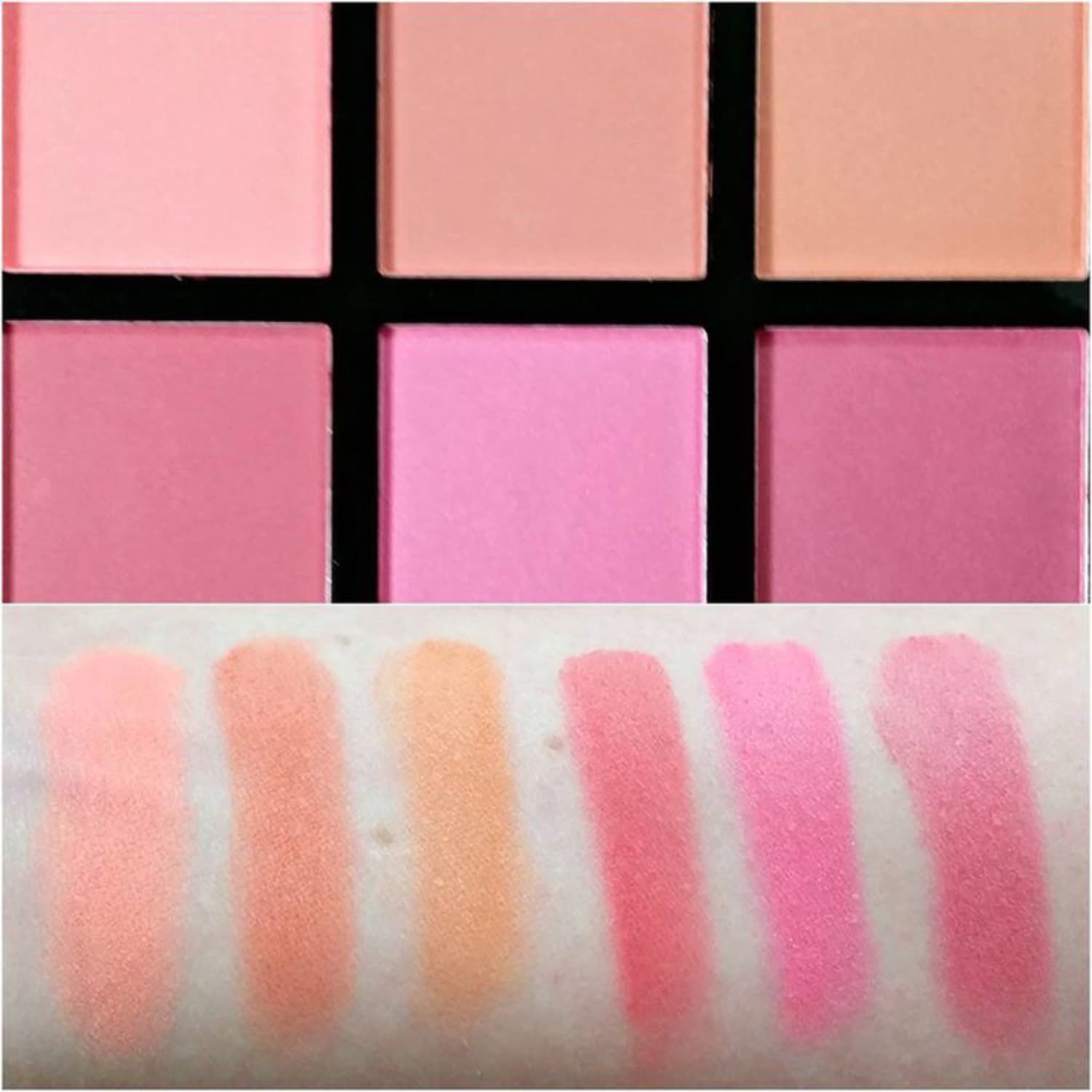 پالت رژگونه 6 رنگ پروفیوژن ProFusion مدل Studio blush Palette — تصویر ۵
