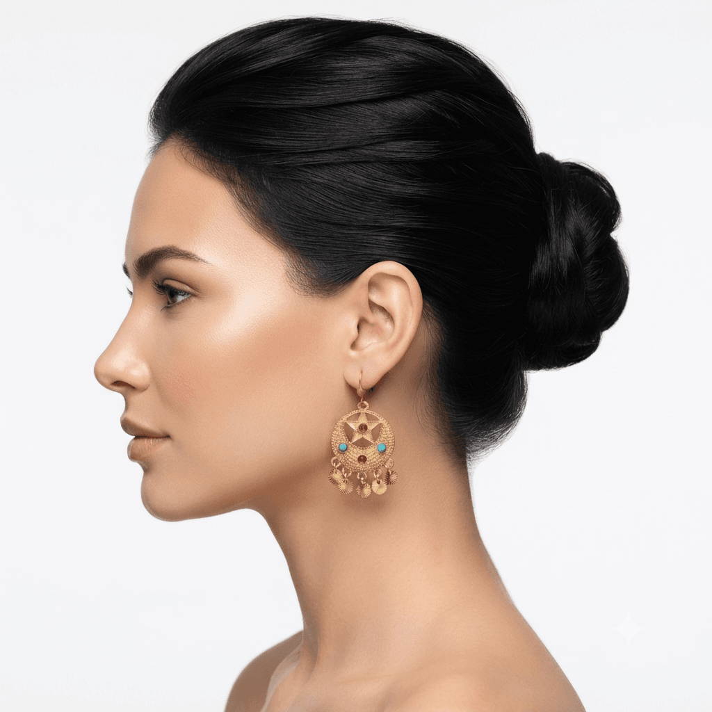 گوشواره آویز سنتی — تصویر ۲