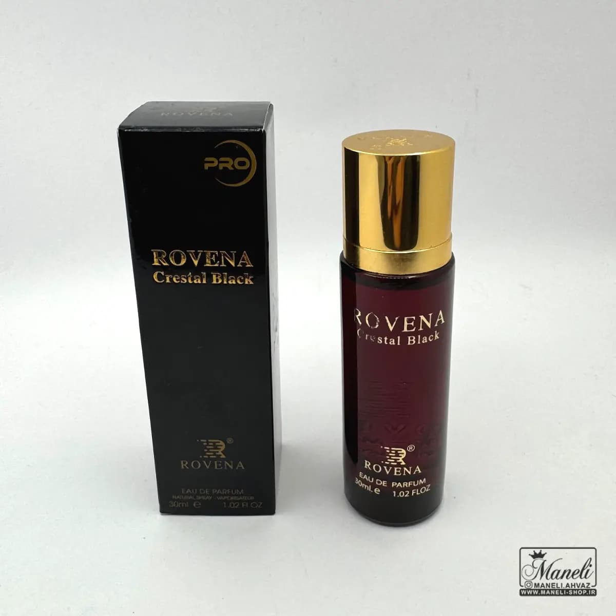 ادکلن زنانه 30 میل ورساچ کریستال نویر ROVENA — تصویر ۳