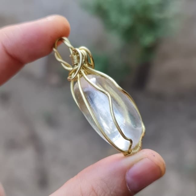 آویز در نجف با رکاب برنزی — تصویر ۶