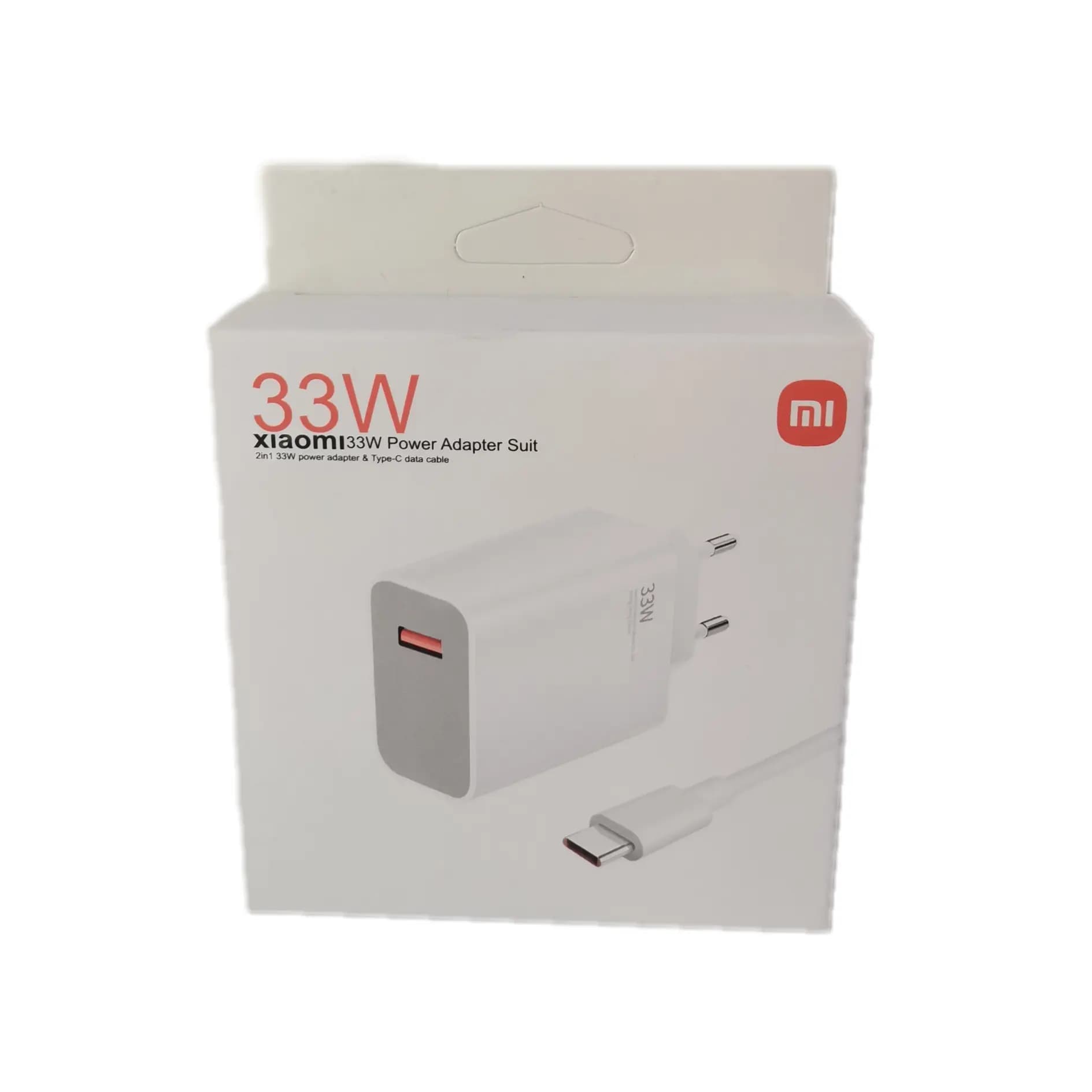 شارژر 33 وات شیائومی به همراه کابل تایپ C