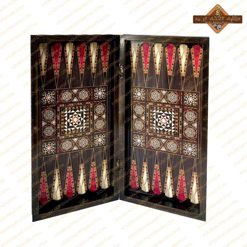 تخته نردو شطرنج طرح ترک