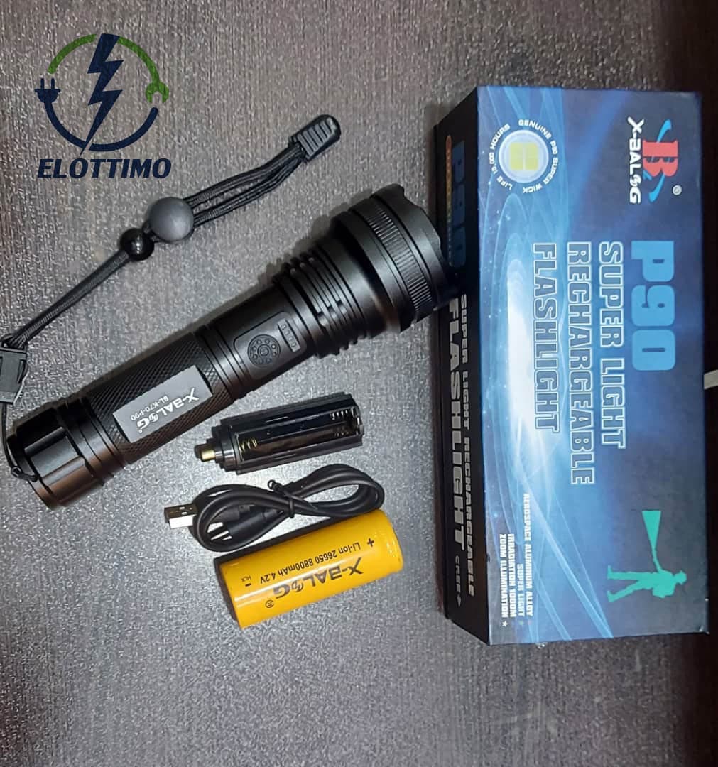 چراغ قوه X-BALOG مدل K70 P90 — تصویر ۲