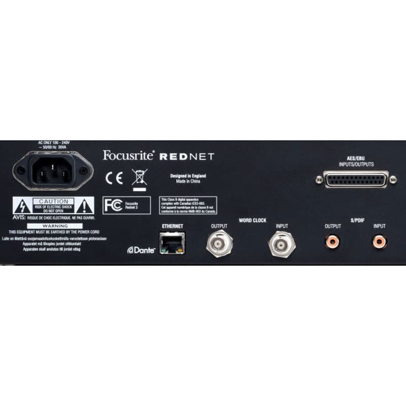 کارت صدا Focusrite RedNet 1 — تصویر ۸