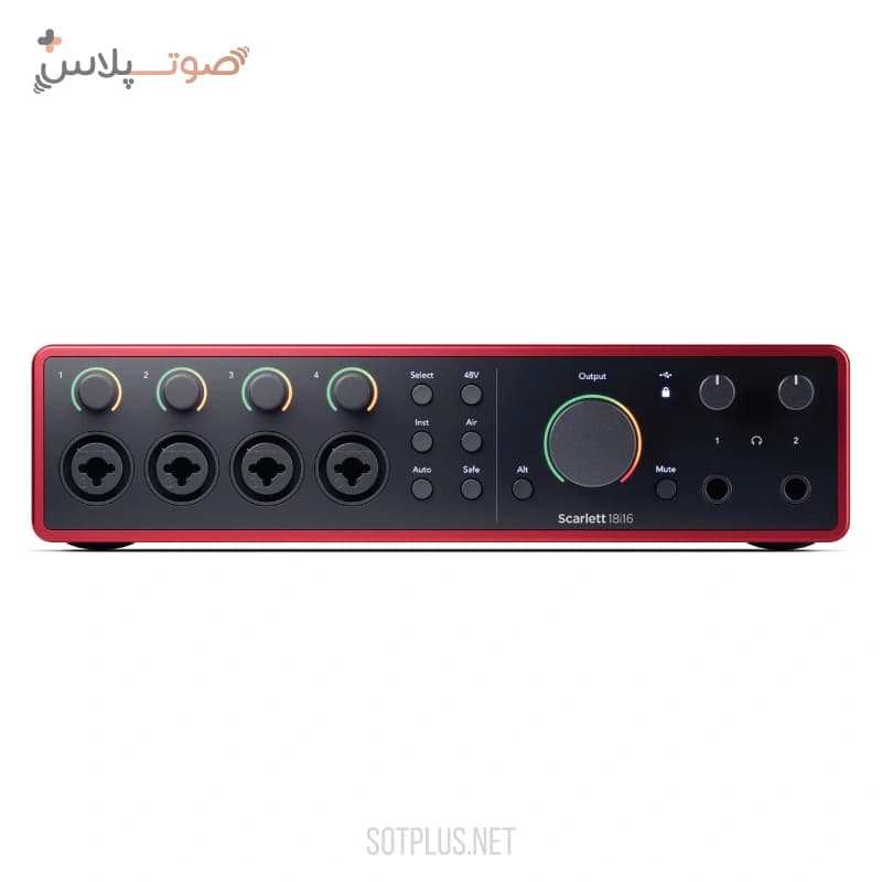 کارت صدا Focusrite Scarlett 18i16 4th Gen — تصویر ۶