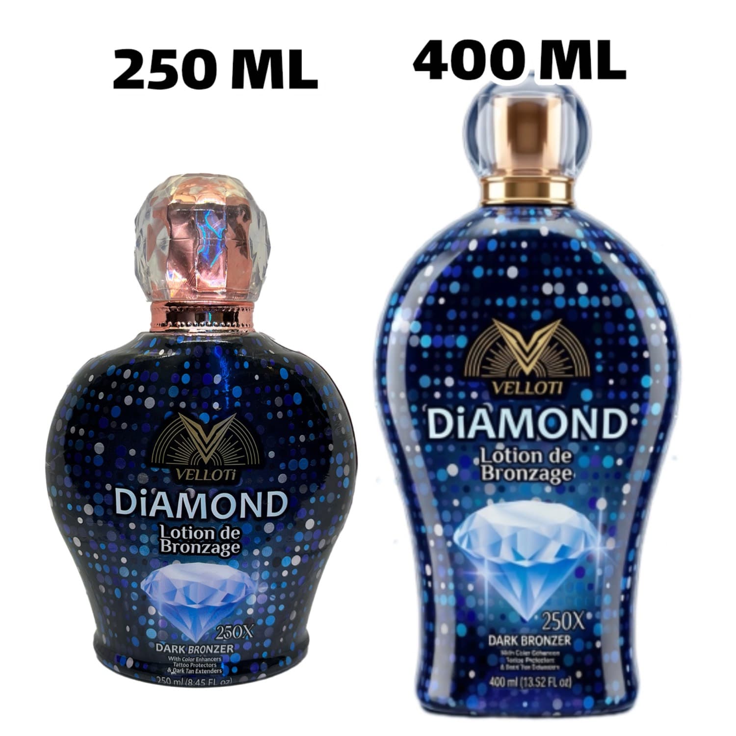 لوسیون سولاریوم و آفتاب ولوتی VELLOTI مدل DIAMOND دیاموند — تصویر ۲