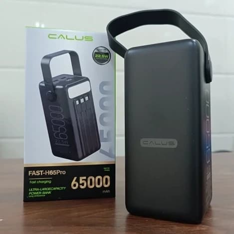 پاوربانک کالوس مدل FAST-H65 pro ظرفیت ۶۵۰۰۰ میلی آمپر ساعت — تصویر ۶