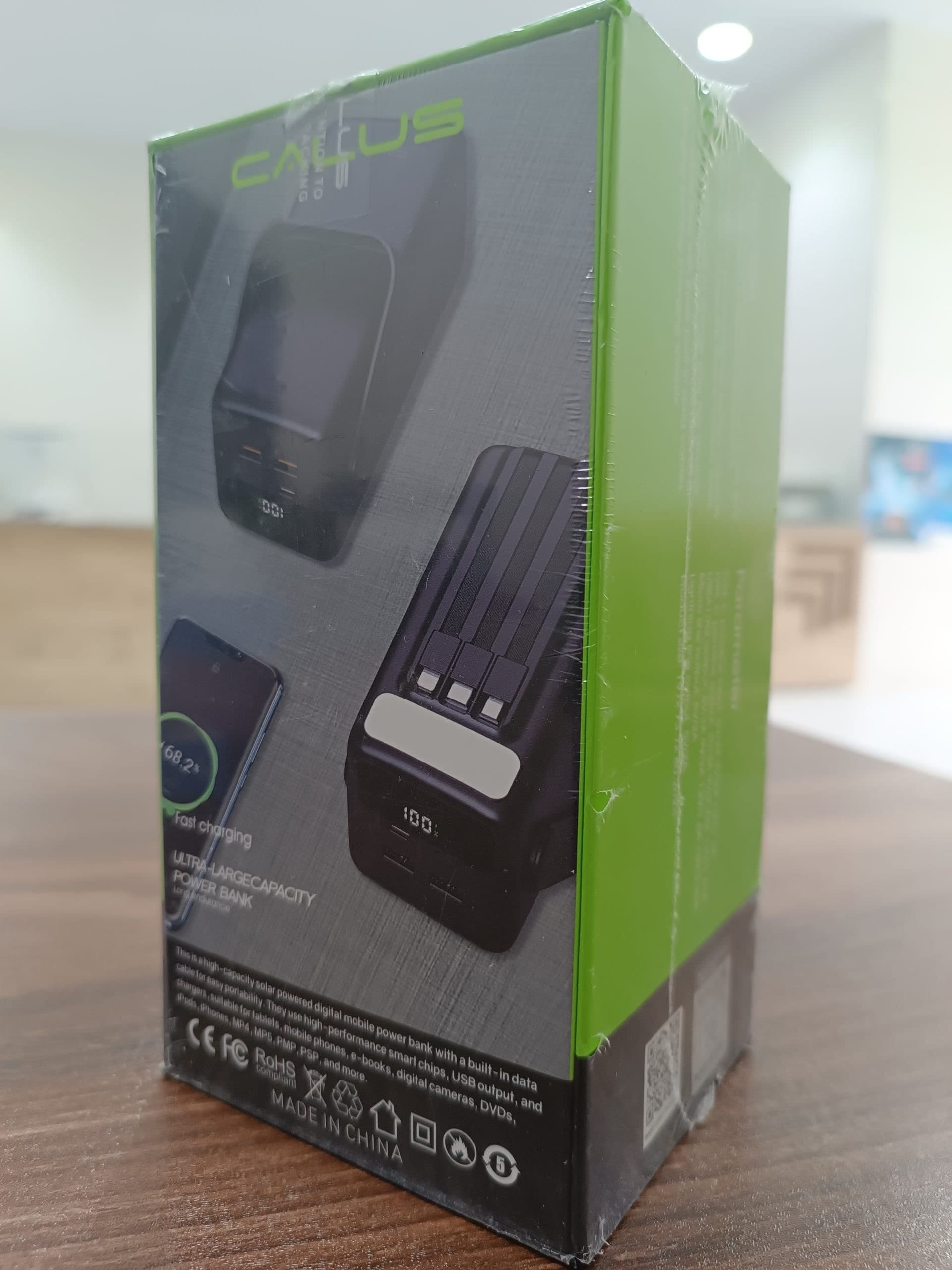 پاوربانک کالوس مدل FAST-H65 pro ظرفیت ۶۵۰۰۰ میلی آمپر ساعت — تصویر ۵