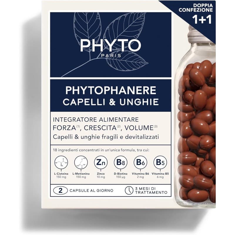مجموعه دو عددی قرص تقویت کننده مو و ناخن ۱۲۰ عددی فیتو PHYTO مدل PARIS (240 عدد) — تصویر ۴