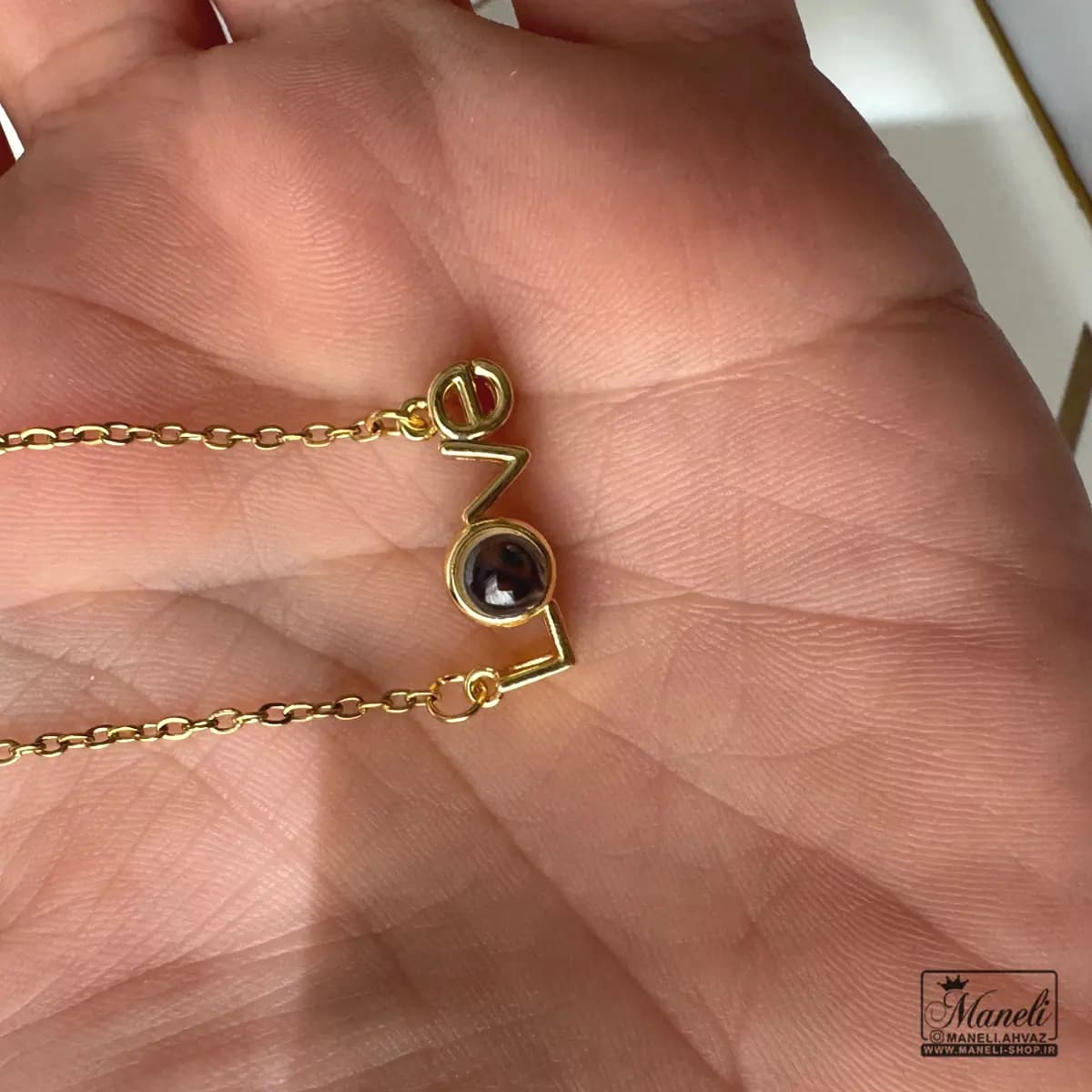 گردنبند تلسکوپی دوستت دارم به صد زبان — تصویر ۶