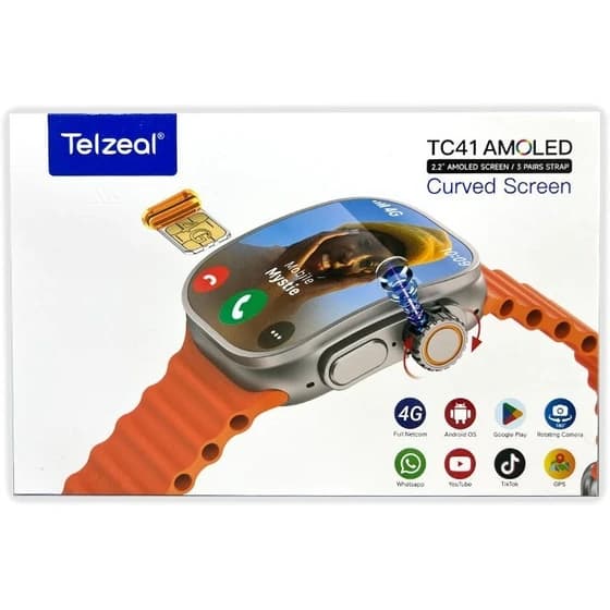ساعت هوشمند تلزیل مدل TC41 با صفحه نمایش AMOLED و GPS — تصویر ۱۲