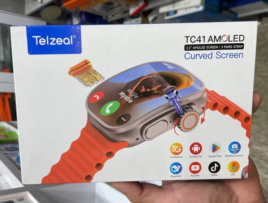 ساعت هوشمند تلزیل مدل TC41 با صفحه نمایش AMOLED و GPS — تصویر ۶