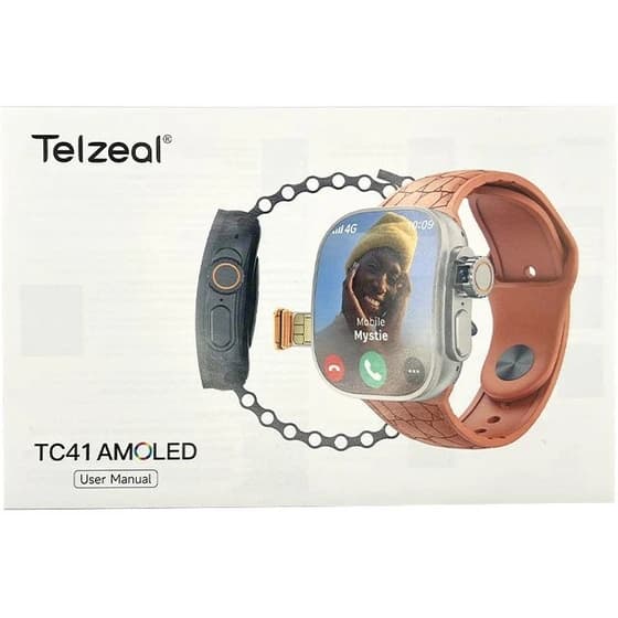 ساعت هوشمند تلزیل مدل TC41 با صفحه نمایش AMOLED و GPS — تصویر ۳