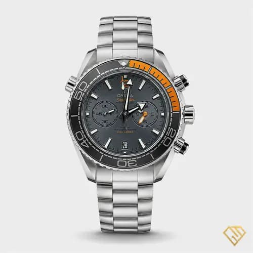 ساعت مچی مردانه امگا سیمستر مدل Seamaster Planet Ocean کرنوگراف | بند و بدنه استیل 316L ، سه موتور فعال ، مستر کوالیتی — تصویر ۹