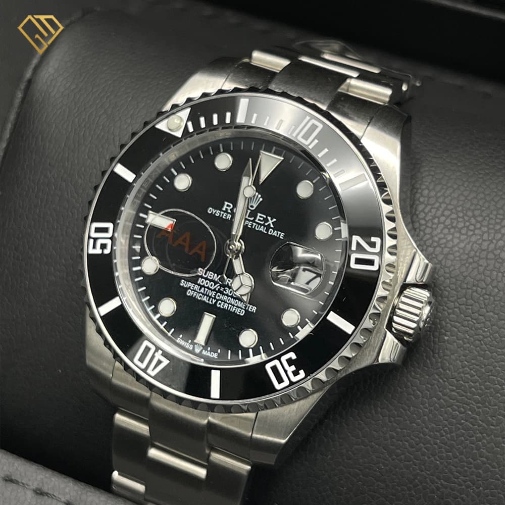 ساعت مچی مردانه رولکس ساب مارینر هالک Rolex Submariner-SG | صفحه مشکی، کیفیت مستر کوالیتی — تصویر ۱۲