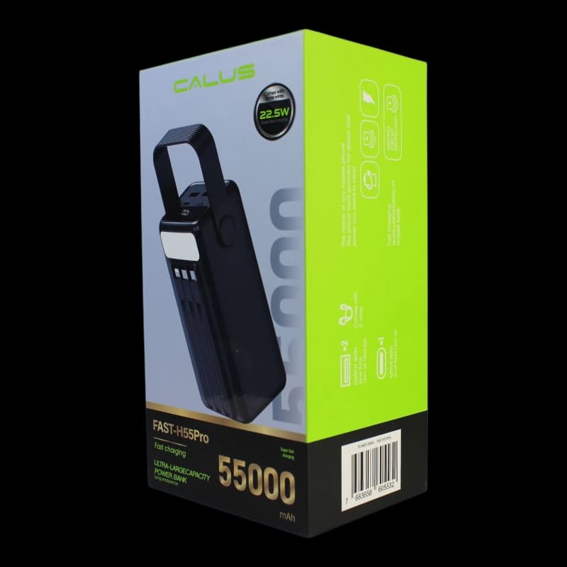 پاوربانک 55 هزار میلی آمپر ساعت CALUS مدل H55 PRO — تصویر ۸