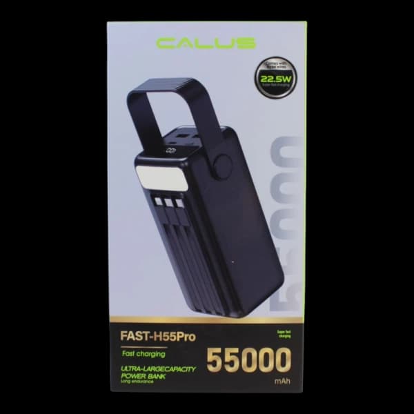 پاوربانک 55 هزار میلی آمپر ساعت CALUS مدل H55 PRO