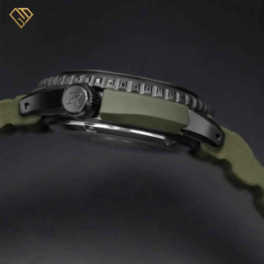 ساعت مردانه سیکو Seiko Prospex SNE535-GK سبز | سولار، کیفیت مستر، بند PU — تصویر ۱۲