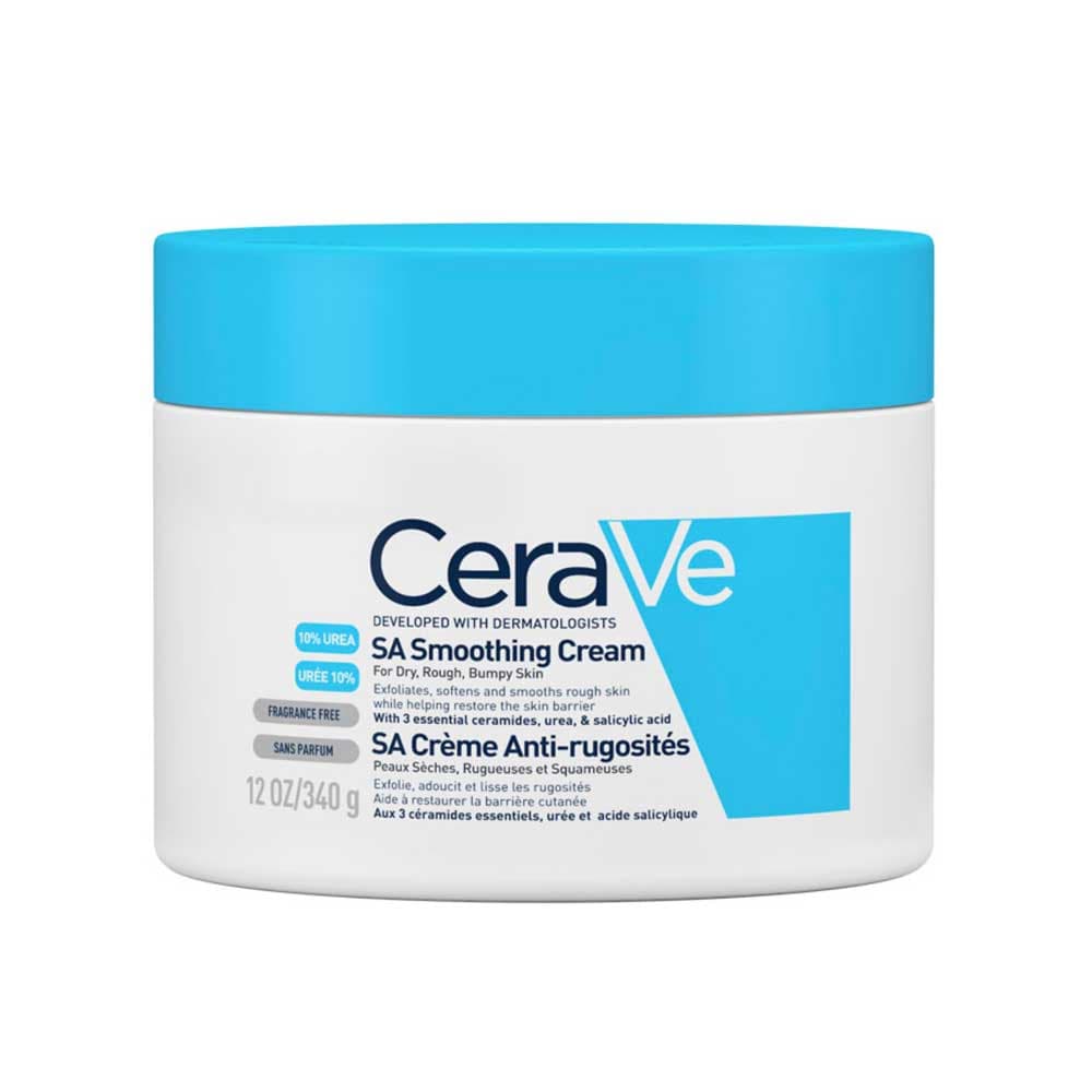 کرم مرطوب کننده قوی SA UREA 10% حجم 340 میلی لیتر سراوی CeraVe — تصویر ۳