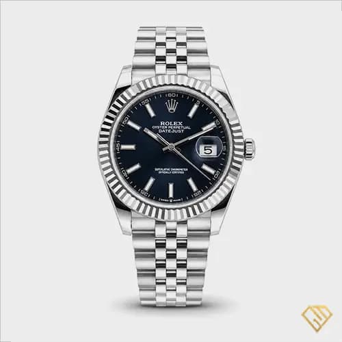 ساعت مچی مردانه رولکس دیت‌جاست اتوماتیک Rolex Datejust مدل 05O-BK | صفحه مشکی، بدنه استیل، مستر کوالیتی