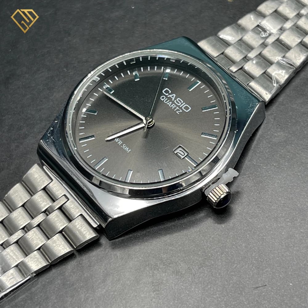 ‌ساعت مچی مردانه کاسیو گادفادر casio godfather مدل ۱۳۳۰ | رنگ بند و صفحه دودی، کیفیت کپی — تصویر ۷