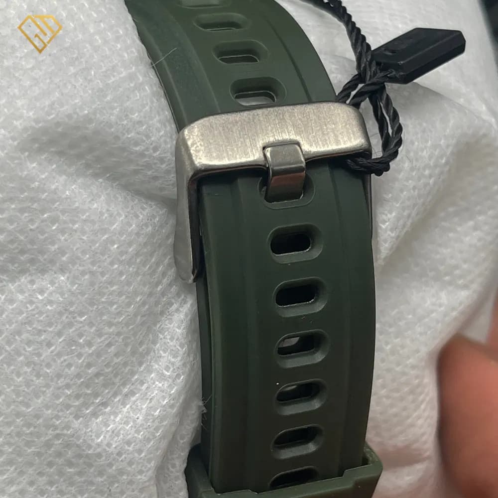 ساعت ست زنانه و مردانه بنمی رنگ سبز، کیفیت high quality — تصویر ۵