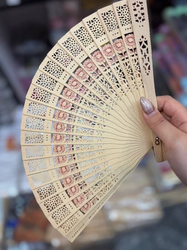 بادبزن چوبی بزرگ وارداتیVz20 — تصویر ۲