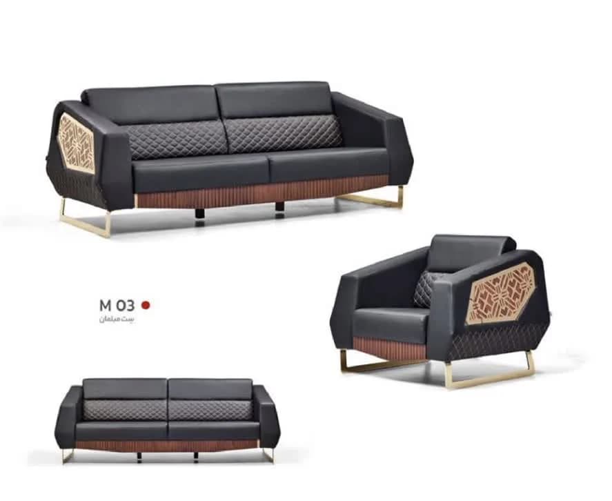 مبل اداری 4 نفره m03