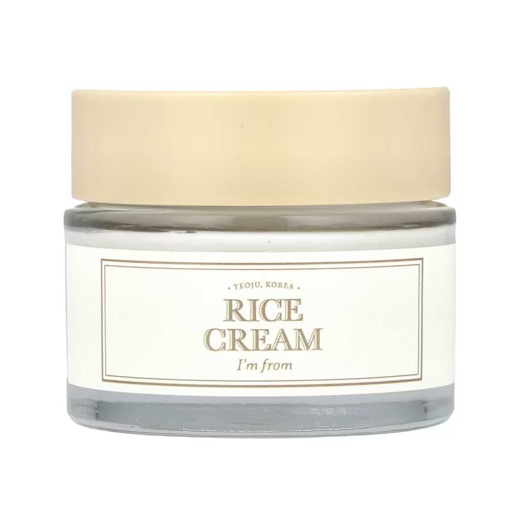 کرم برنج آی ام فرام (I’m From Rice Cream) حجم 50 گرم | آبرسان، روشن‌کننده و تقویت کننده سد دفاعی پوست
