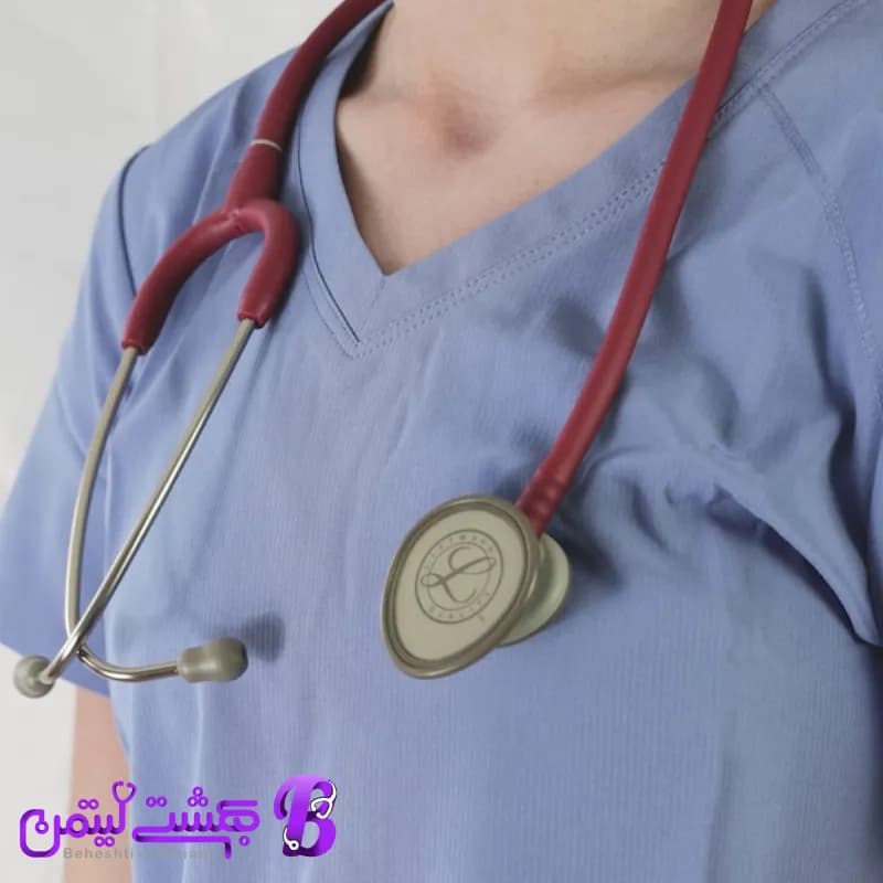 گوشی پزشکی لیتمن لایت ویت 2451 زرشکی — تصویر ۷