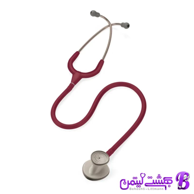 گوشی پزشکی لیتمن لایت ویت 2451 زرشکی — تصویر ۶